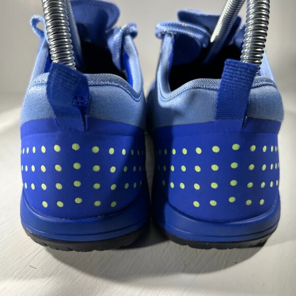 Nike Free Cross Complete Womens Running Shoes Sneakers Size 7 Blue Volt Walking - Picture 7 of 13